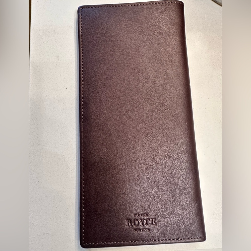 ROYCE New York Brown‎ Leather Wallet